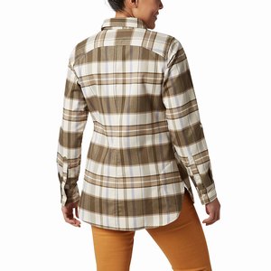 Columbia Silver Ridge™ 2.0 Flannel Tunic Dam Grå/Olivgröna (FDHGZ3082)